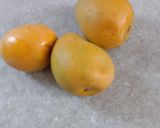 A picture of step 1 of Mangoes juice recipe.