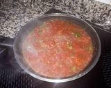 A picture of step 4 of Shakshuka.