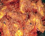A picture of step 8 of Chicken Korma.