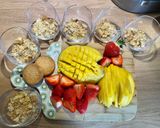 Une image de l'étape 4 de Trifle fraises, mangue, coco.