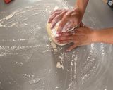 A picture of step 4 of Homemade Dumpling Wrappers.