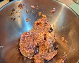 Une image de l'étape 1 de Croquette de viande au fromage.