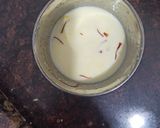 A picture of step 2 of Badam khoya dry fruit roll.