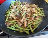 A picture of step 5 of Adobong Sitaw.