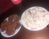 صورة لخطوة 6 من وصفة فيليه تصول بانيه مرافق بسلاطة المعكرونة ولا الذ 🤤