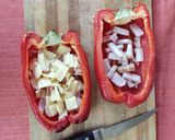 Foto del paso 5 de la receta: Morrones rellenos a la parrilla