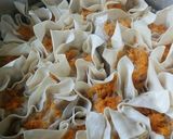 Foto langkah ke 4 dari resep Siomay Goreng Ayam Jamur ,enak banget!.