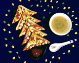 A picture of step 7 of Bread Pizza.