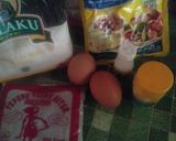 Foto langkah ke 1 dari resep Bolu ketan hitam 2 telur.
