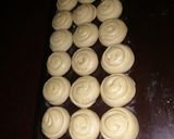 A picture of step 3 of Layered chapati with kamande (one tree.
