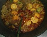 Foto langkah ke 4 dari resep Sayur asem goreng (sayur asem betawi daging sapi).