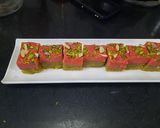 A picture of step 5 of Pistachio cashew burfi.