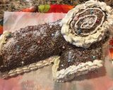 Hình bước làm 6 của món Buche de Noel 🎄 ☃