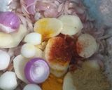 भरवा भिंडी विद अनियन बेबी (Bharwan bhindi with onion baby recipe in hindi) रेसिपी चरण 4 फोटो