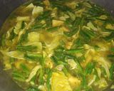 Foto langkah ke 2 dari resep Sayur lodeh kacang panjang.