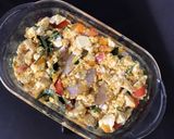 Foto langkah ke 6 dari resep Dada Ayam Tahu Kukus High Protein Good for Diet.