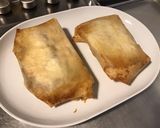 Une image de l'étape 9 de Bricks farcies chorizo, ricotta et tomates séchées.