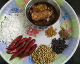 கேரளா உள்ளி தீயல் (Kerala Ulli theyal Recipe in Tamil) ரெசிபி ஸ்டேப் 1 புகைப்படம்