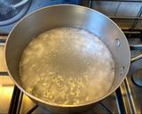 A picture of step 2 of Deany's plain Thai Kao Tom/rice soup (congee).