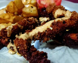 Foto del paso 5 de la receta: Pollo y lomo con panko