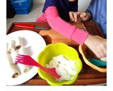 Foto langkah ke 7 dari resep 8. Roti Abon (Simple Meat Floss Bread).