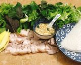 Hình bước làm 4 của món Bánh tráng cuốn thịt heo