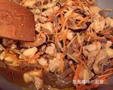 A picture of step 8 of Japanese Mixed Rice (Takikomi Gohan).