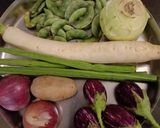 A picture of step 1 of Mixed veg curry.