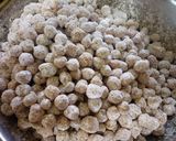 A picture of step 1 of Chilli chana.