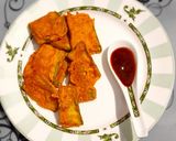 A picture of step 6 of Eggplant Fritters.
