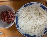 港式櫻花蝦臘味蘿蔔糕的食譜步驟1照片