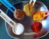A picture of step 2 of #flavor4...Egg pulao.