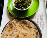 A picture of step 9 of Lentil DalSpinach.