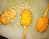 A picture of step 4 of Leftover rice ke pops & lollypops.