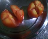 A picture of step 1 of Veggie Fruits Salad.