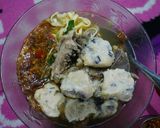 Foto langkah ke 6 dari resep Bakso ayam jamur.