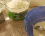 A picture of step 1 of Baking powder mandazi.