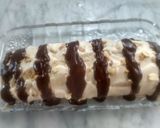 Une image de l'étape 3 de Mon gâteau roulé à la crème caramel salé et chocolat.