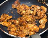 A picture of step 3 of Miso and sesame chicken.