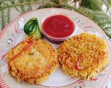 A picture of step 12 of Potatoes,Cheesy Instant Noodles Cutlets (Snacks).