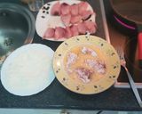 Foto del paso 2 de la receta: Bonito en salsa de cebolla con guisantes