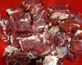 Hình bước làm 1 của món Bò kho sả