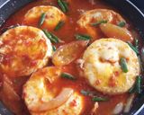Foto langkah ke 4 dari resep Telur saus Padang.