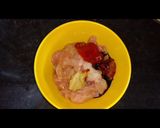 A picture of step 1 of Noodles wrapped chicken.