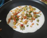 A picture of step 3 of Zatpat Uttapam.