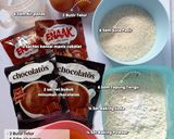 Foto langkah ke 1 dari resep Brownies Kukus Chocolatos Takaran Sendok.