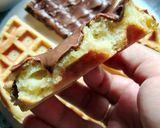 Gambar langkah 9 resipi Waffle Rangup.
