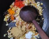 A picture of step 2 of Tikka Gobi Masala.