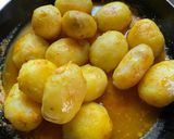 A picture of step 6 of Durga Ashtami Platter - Luchi, Aloo Dum, Chola’r Dal.