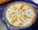 Une image de l'étape 11 de Tarte aux mangues, bananes et mascarpone.